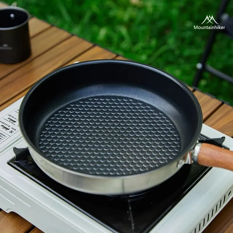 MOUNTAINHIKER-Outdoor-Camping-Non-stick-Frying-Pan-Breakfast-Egg-Pancake-Pot-Stainless-Steel-Cooking-Induction-Cooker-3
