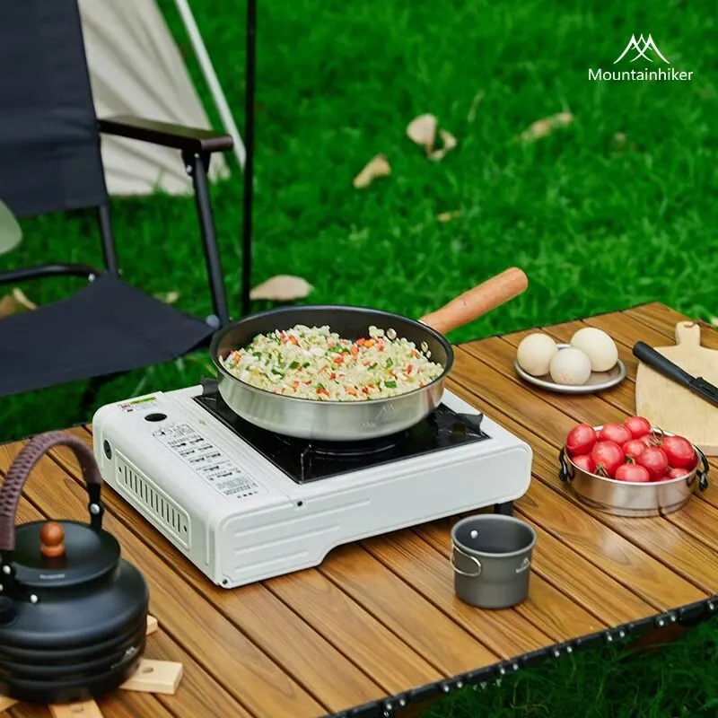 MOUNTAINHIKER-Outdoor-Camping-Non-stick-Frying-Pan-Breakfast-Egg-Pancake-Pot-Stainless-Steel-Cooking-Induction-Cooker