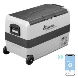 Dual Temperature Control 12 Volt Refrigerator Portable