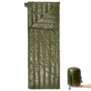 Ultralight Down Sleeping Bag F400 Fill Power 3 Seasons