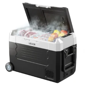 Portable Foldable Handle Car Refrigerator with Wheel