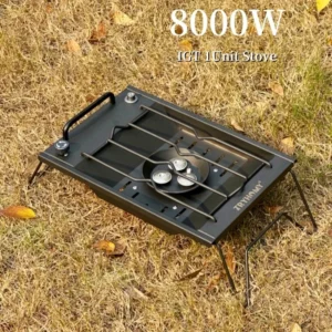 Gas Sinking Stove 3 Burner Stainless Steel Portable