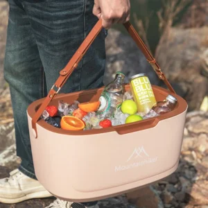 20L Insulated Cooler Box with Straps Portable